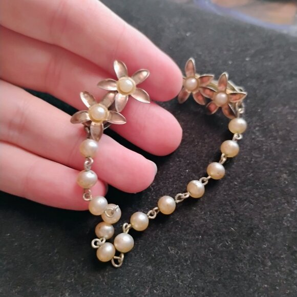 Vintage Floral sweater clip - Picture 3 of 4